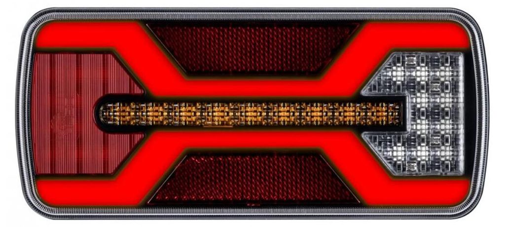 Zadné svetlo KAMAR X-SPIDER L2430 bajonetové 5PIN 6 funkcií Obrázok produktu 