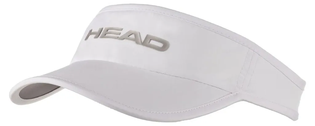 Casquette Blanche Head Pro Player en Microfibre Respirante Taille Ajustable