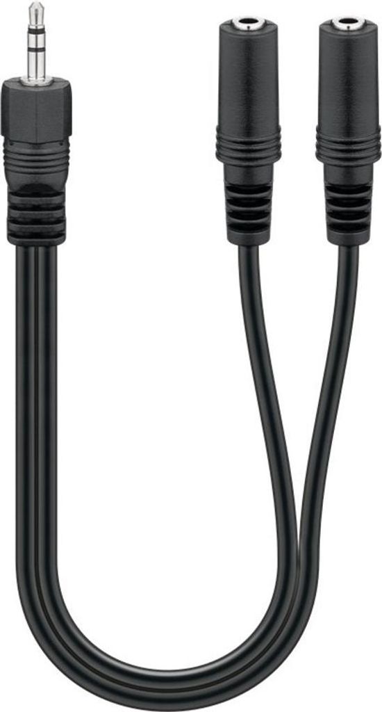 Goobay Audio Y-Adapterkabel (3,5 mm stereo), Klinke 3,5 mm Produktbild 