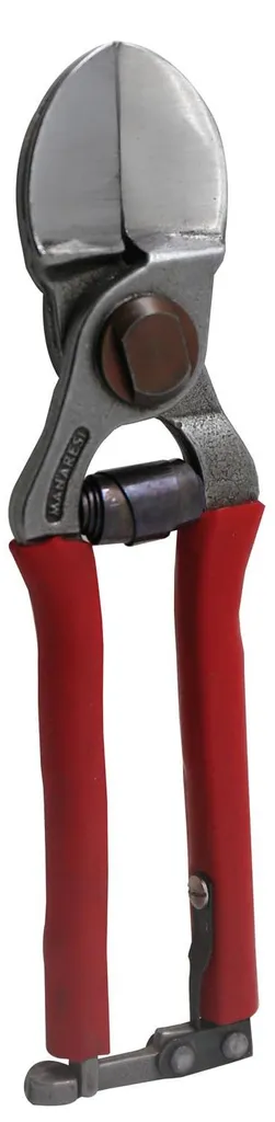 Sécateur Sichel Manaresi à double tranchant en acier forgé de 21 cm