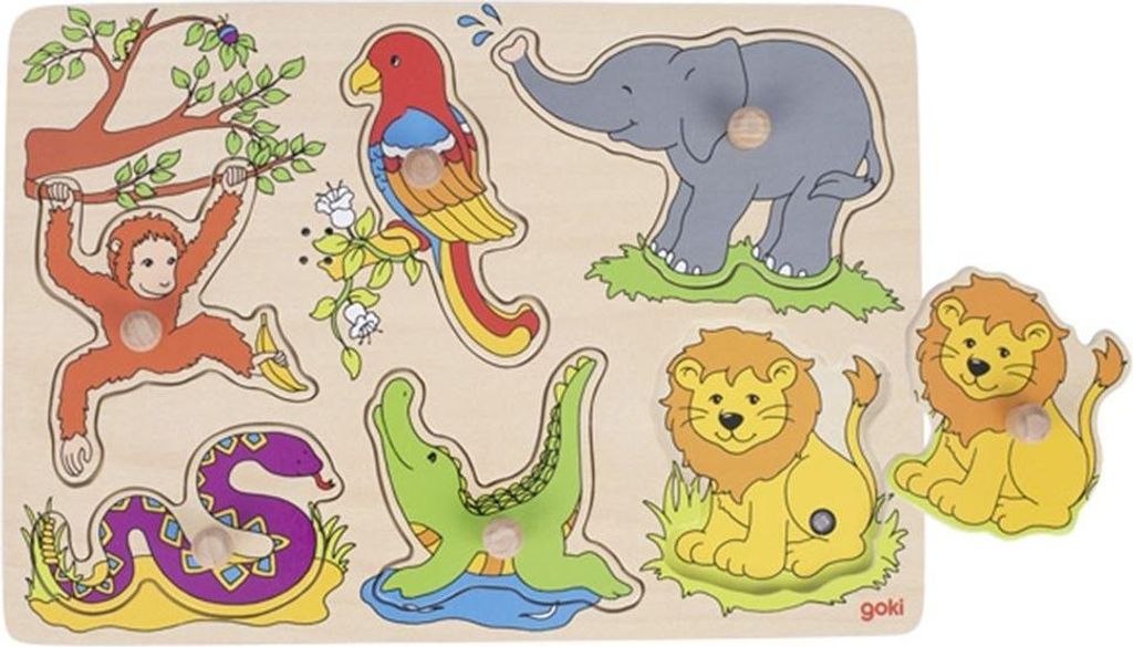 Soundpuzzle Zootiere, mit Tierstimmen Produktbild 