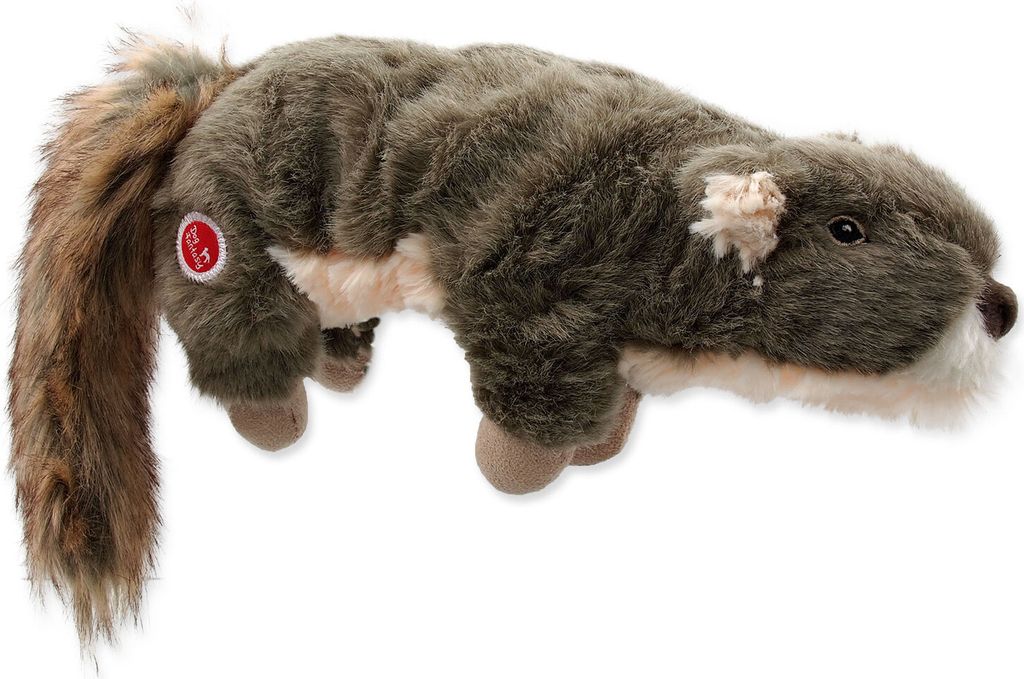 Zabawka DOG FANTASY Skinneeez Pluszowa piszcząca wiewiórka Zdjęcie produktu 