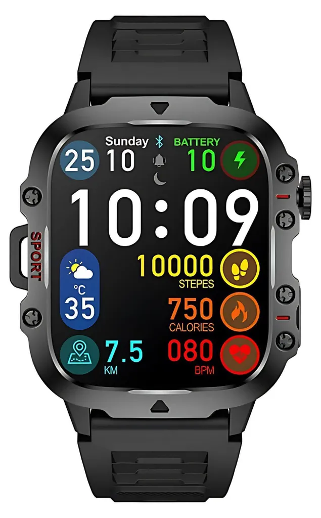 Manike QX11 Smartwatch Fitness Tracker - Monitoraggio Cardio e Sonno