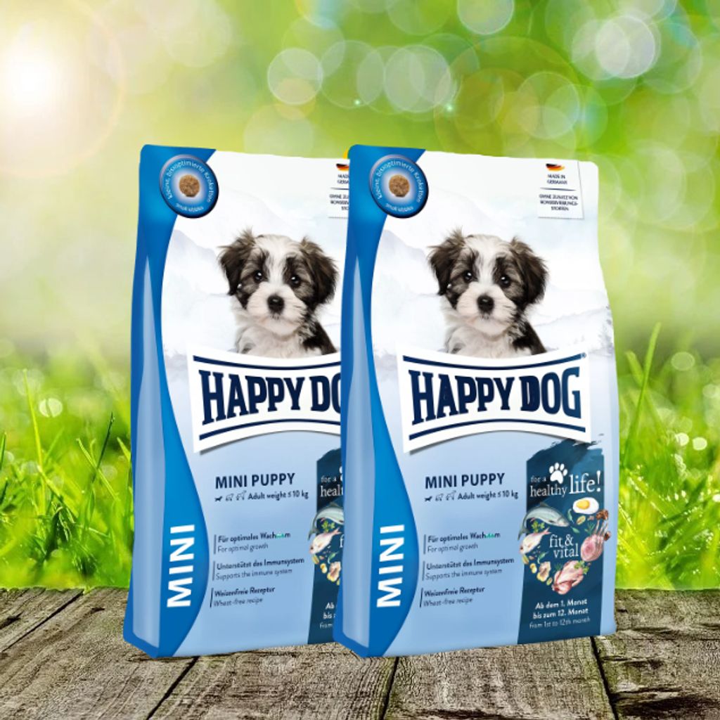 Happy Dog fit & vital Mini Puppy 2 x 4 kg Produktbild 