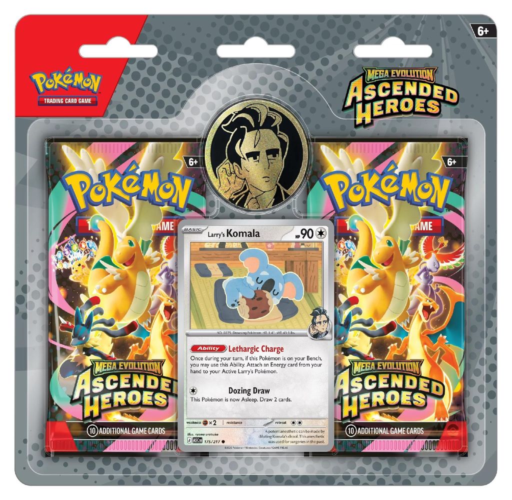 Pokemon - Mega Evolution - Ascended Heroes 2-Pack Blister Produktbild 