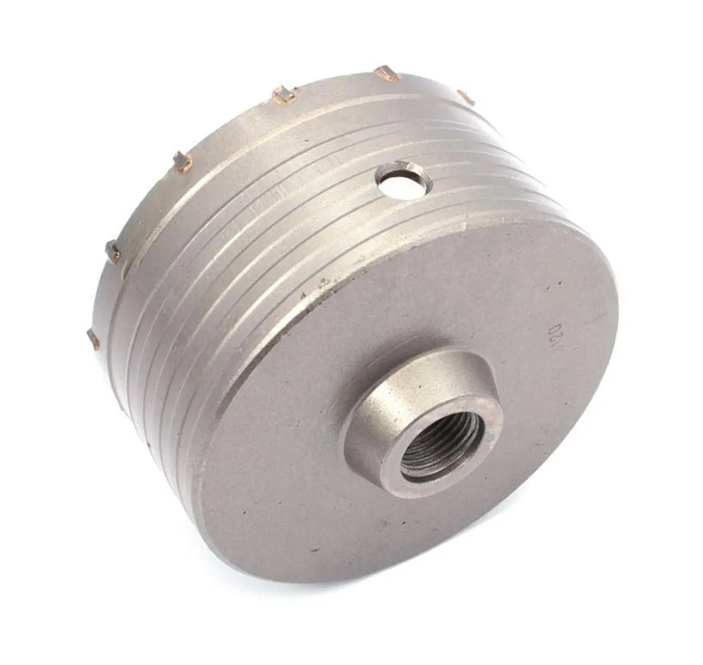 Foret béton 150 mm dents fourchues M22 contre les blocages de forage