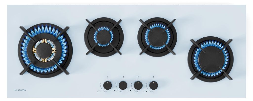 KlarsteinPlynová varná deska Goldflame 4 Slim, 4 hořáky, na Obrázek produktu 