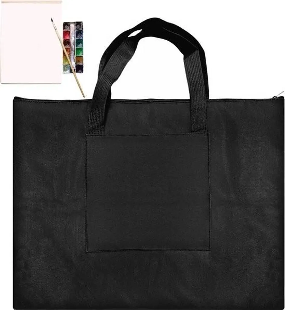 Pochette à dessin A2 étanche sac de transport robuste avec poignées