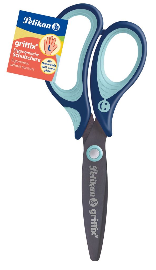 Pelikan Schere griffix SC1LB   blau Linksh.    1er Immagine del prodotto 