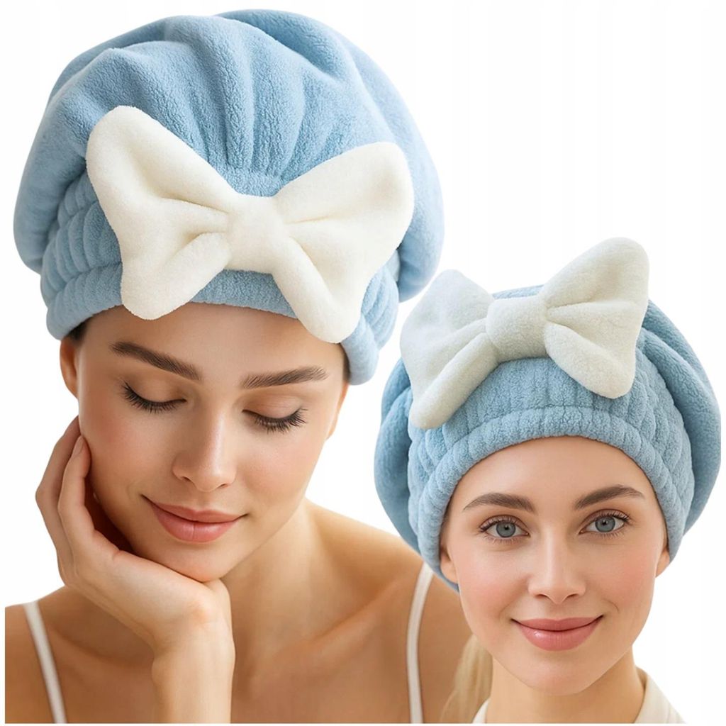 Haarturban aus Mikrofaser – saugfähiges & schnelltrocknendes Handtuch für Damen – ideal für Zuhause, Sauna, SPA und Reisen