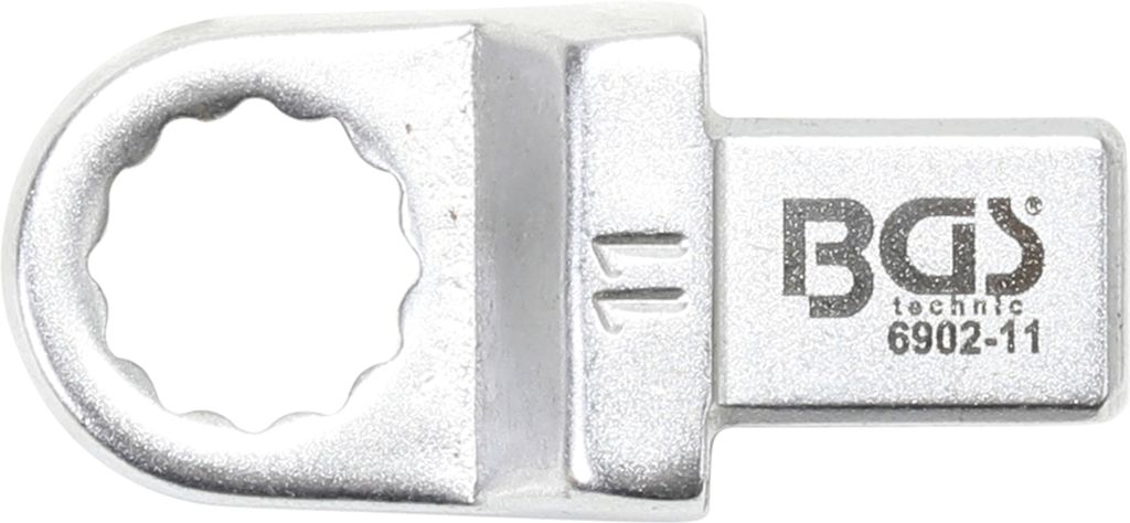 BGS 6902-11 Einsteck-Ringschlüssel, 11 mm e 9 x 12 mm