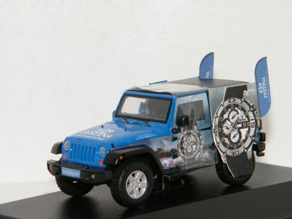 JEEP Festina 20 Jahre bei der Tour de France, GREEN50985FESTINA, Maßstab1/43, GREENLIGHT