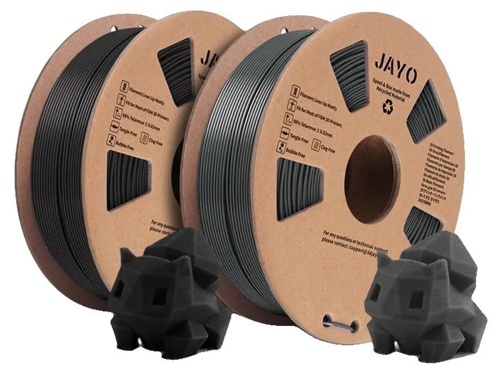 Filament PLA-1BK 1GY pour prototypage rapide et maquettes 3D Noir Gris 1.75