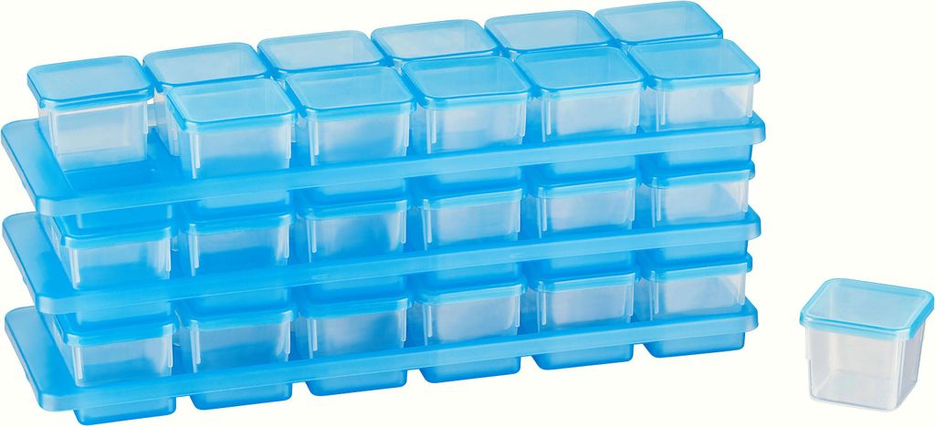 MiraHome Gefrierdosen Sets Transparent Blau – Vorratsdosen mit Deckel Luftdicht zur Aufbewahrung & Organisation für Lebensmittel – Austrian Qu...