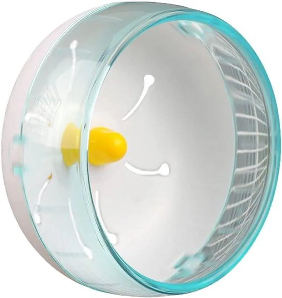 Roue silencieuse pour hamster plastique - Fini les bruits de cage !