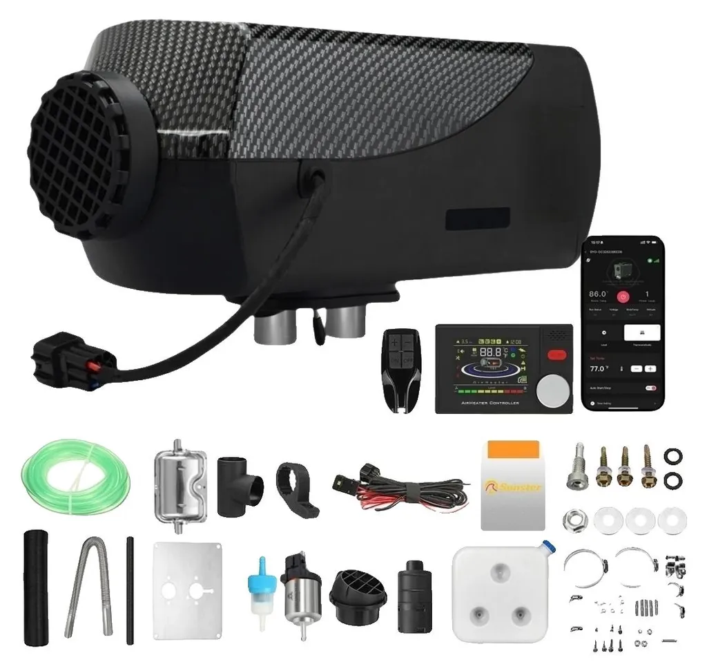Chauffage de nuit diesel 8kW pour cabine de camion et grand utilitaire