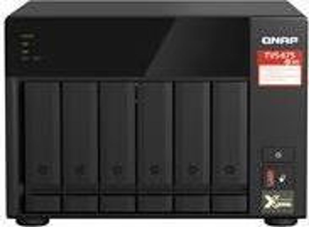 QNAP TVS-675 - NAS - Tower - ZhaoXin KaiXian KX-6000 - KX-U6580 - Schwarz