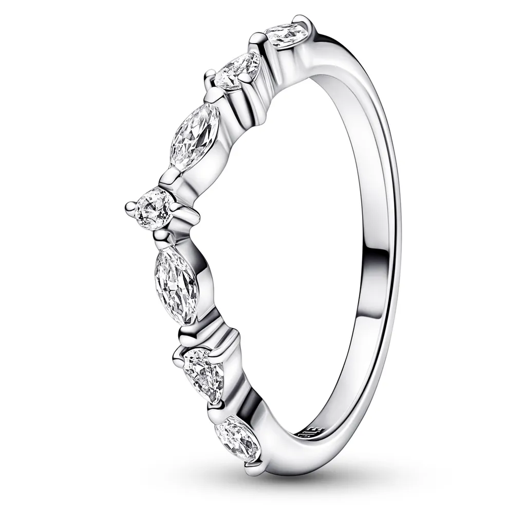 Bague de Mariage ou Cadeau Pandora Timeless Wishbone Argent Taille 52