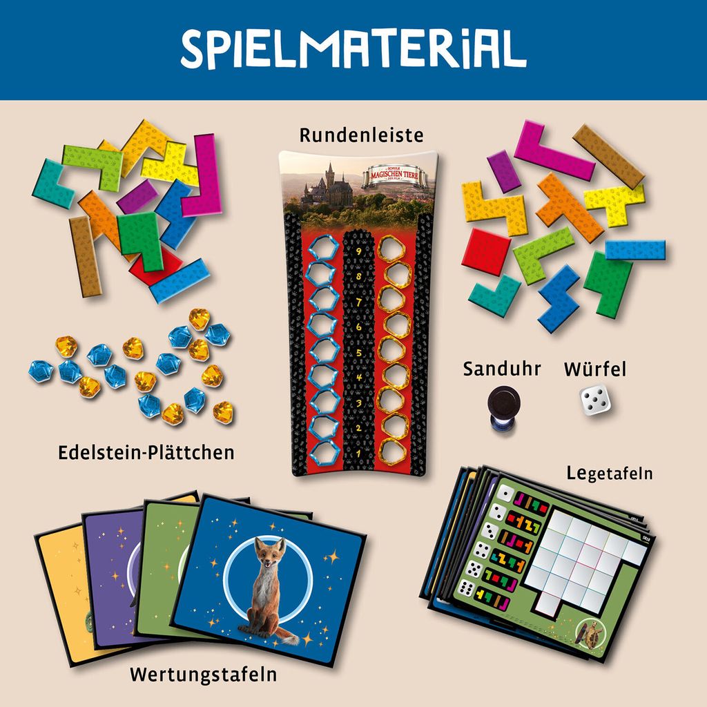 Ubongo Schule der magischen Tiere Produktbild 3