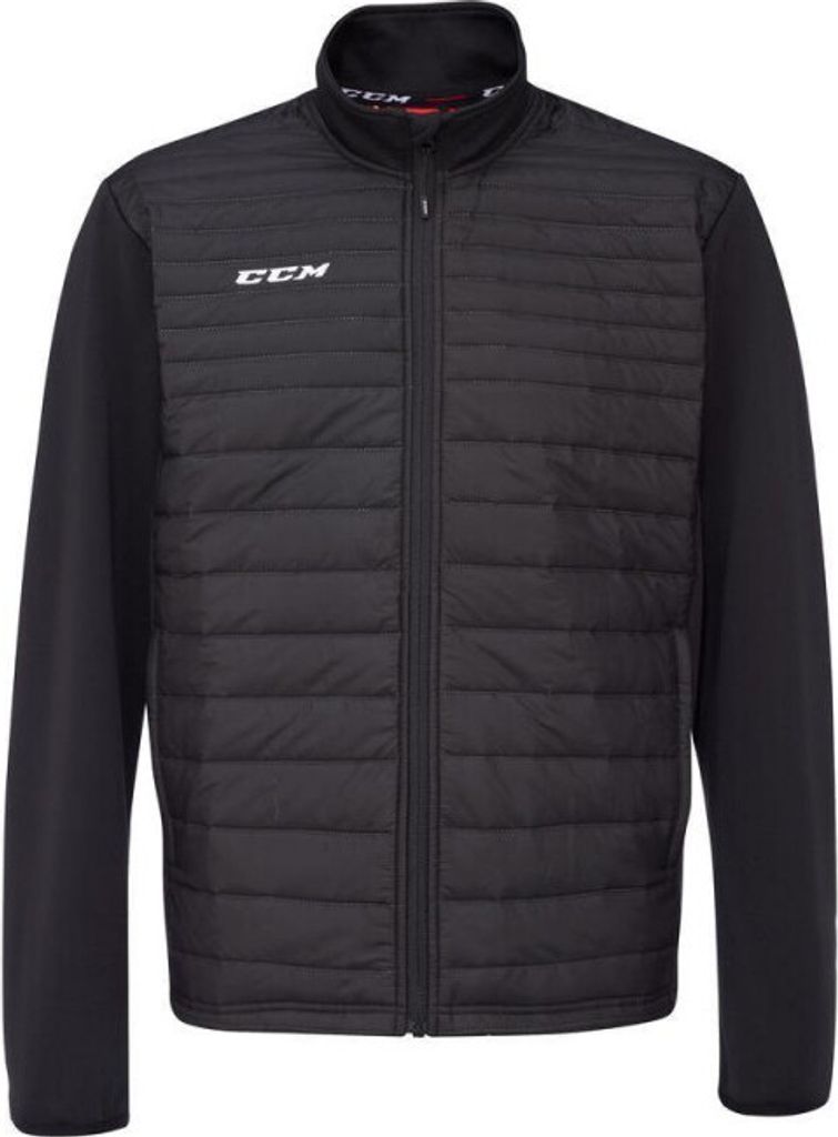 CCM TEAM QUILTED JACKET SR 22, velikost:XL, barva:Black Obrázek produktu 