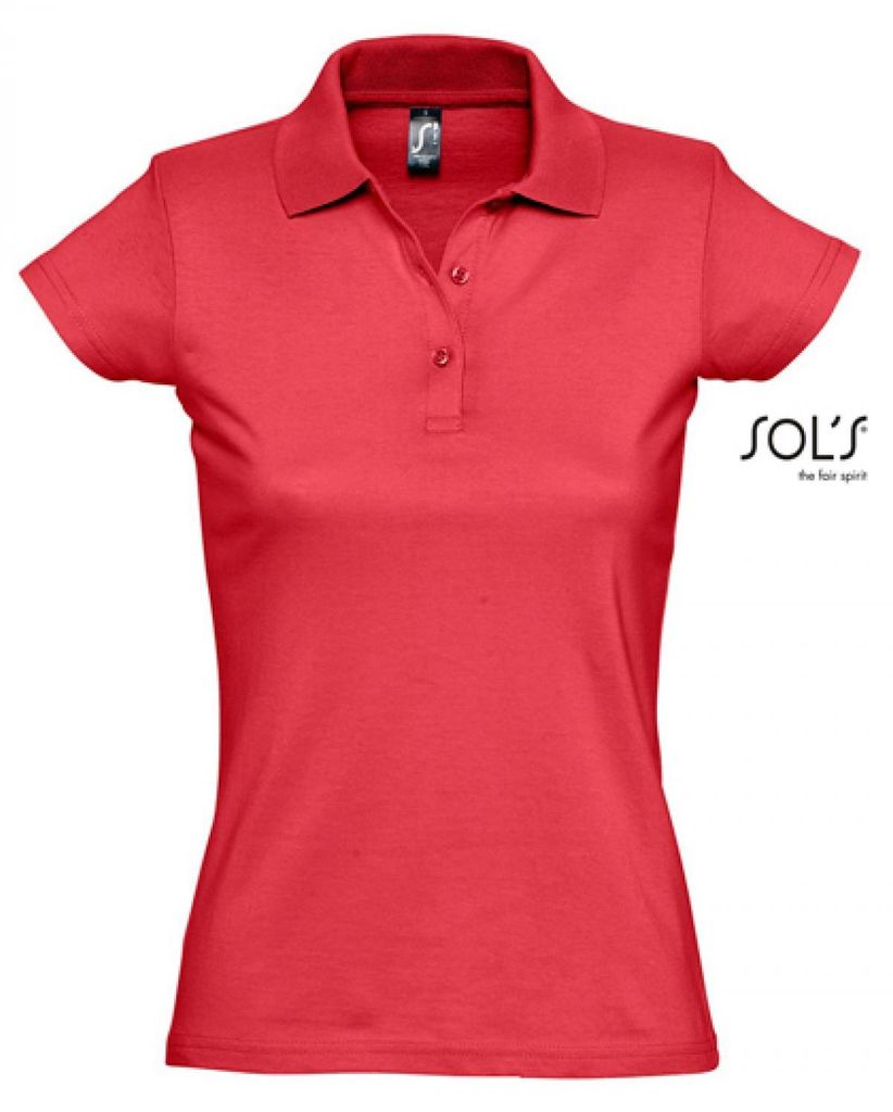 SOLs 11376 | Damen Poloshirt Prescott - Farbe: Red - Größe: S