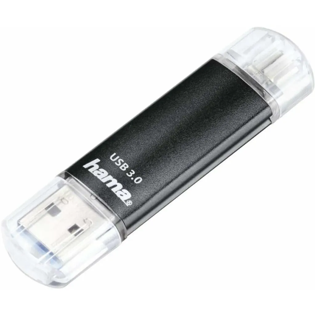 Clé USB pour Smartphone et PC 256 Go Hama Laeta Twin USB 3.0 Micro USB