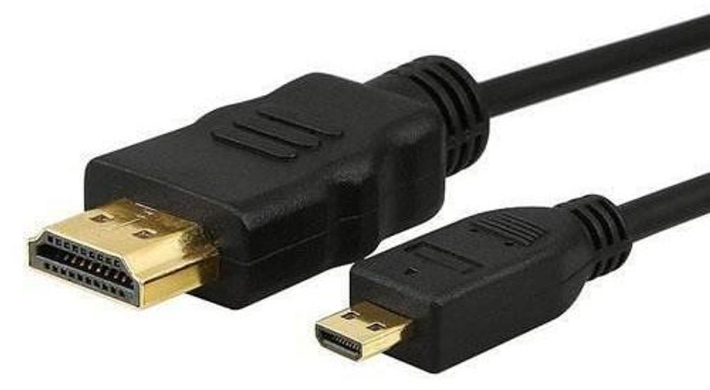 HDMI auf Micro HDMI Kabel 1m für Raspberry Pi 4K Actioncam Produktbild 