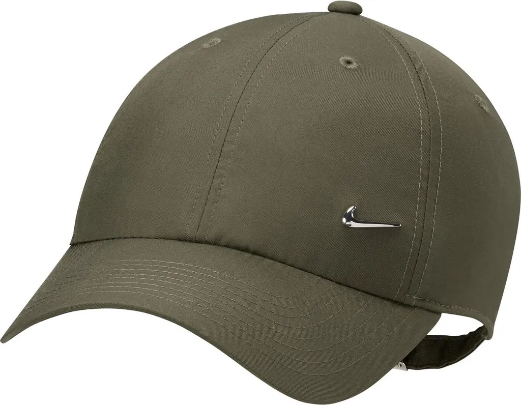 Nike U Nk Df Club Cap U Cb Mtswsh L 222 Medio Oliva/Argento Metallico L/Xl