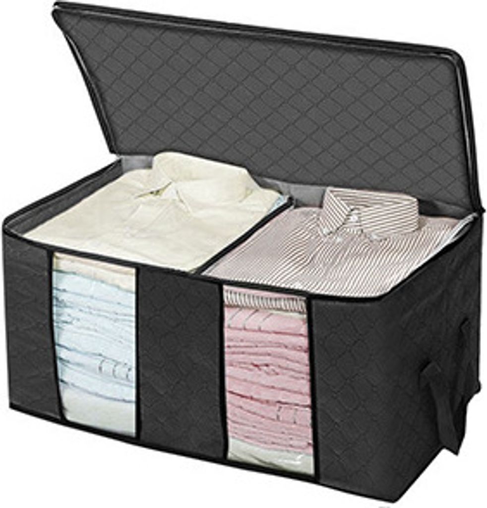 3er Set Aufbewahrungstaschen – Faltbare Aufbewahrungsboxen Produktbild 