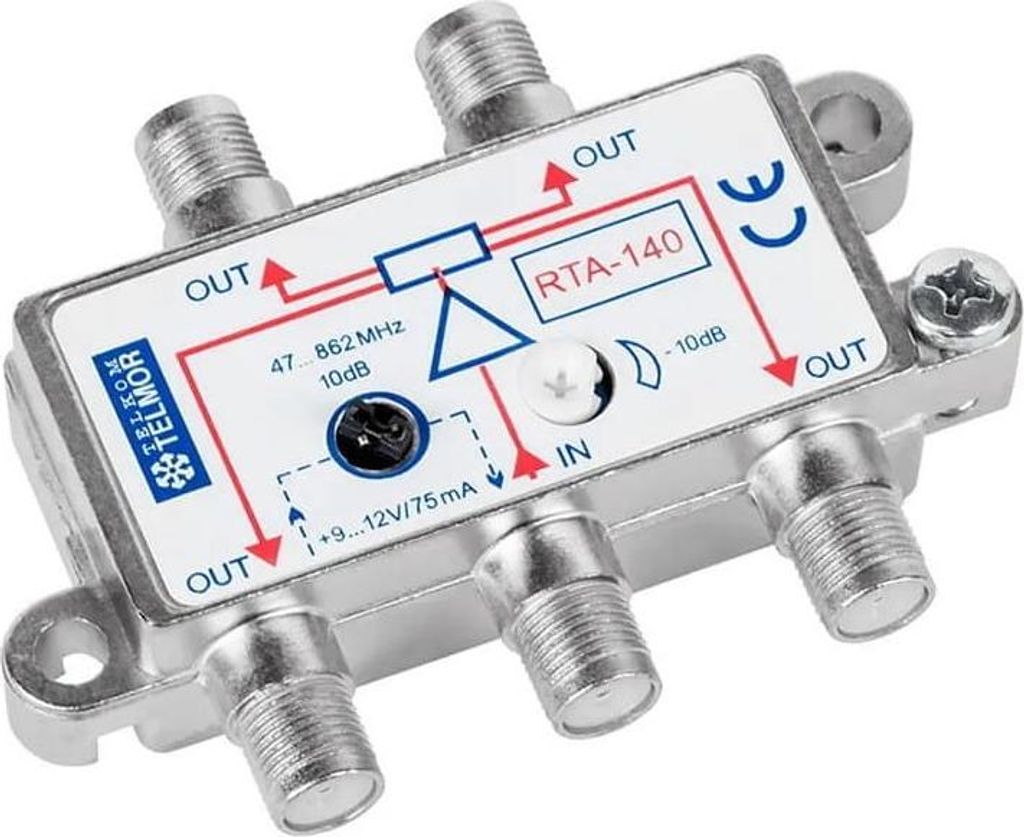 TV-Splitter RTA-140 aktiv TELMOR