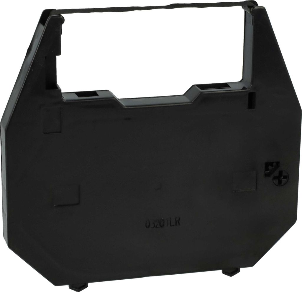 vhbw Farbband Schriftband kompatibel mit Walther TW 90, TW 80, TW 640, TW 60, TW 66, TW 65 Nadeldrucker, Bondrucker - Schwarz