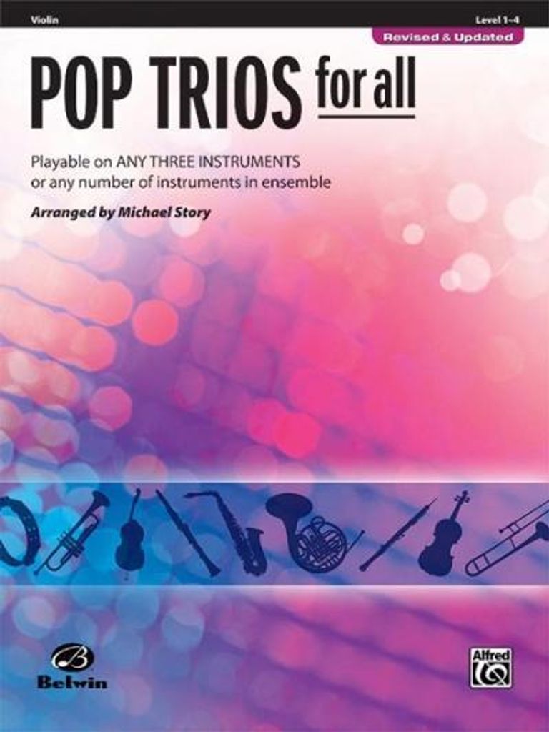 Pop-Trios für alle: Violine, Stufe 1-4