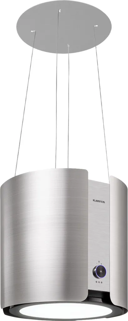 Hotte suspendue pour îlot de cuisine Klarstein Skyfall Inox 45 cm