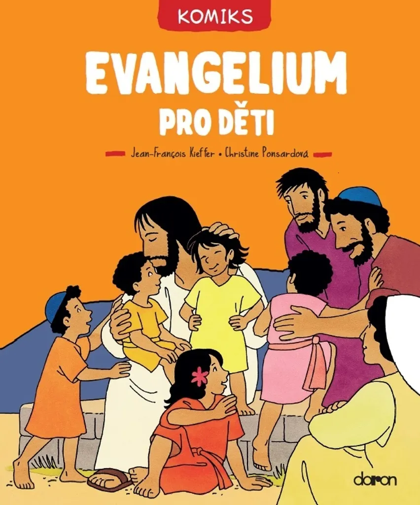 L'Évangile pour enfants en bande dessinée par Christine Ponsard relié