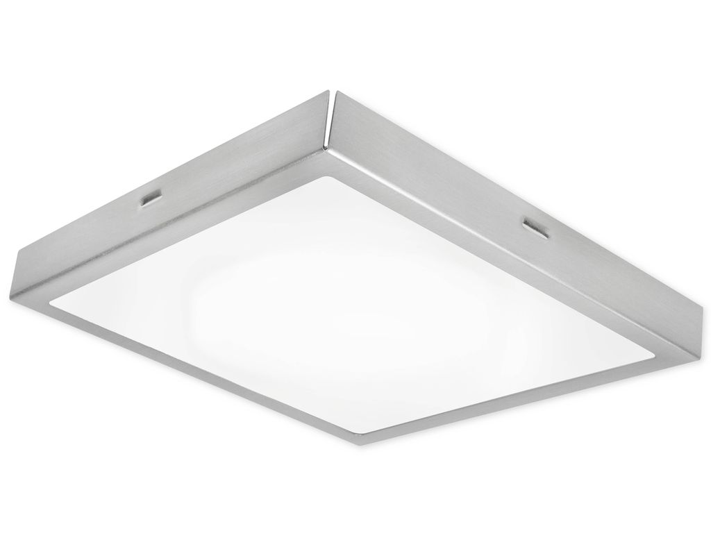 LEDVANCE LED Wand- und Deckenleuchte, Leuchte für Innenanwendungen, Warmweiß, 220,0 mm x 220,0 mm x 55,0 mm, Lunive Vela