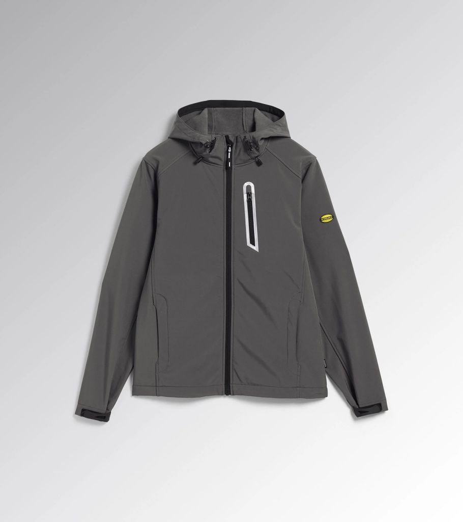 Utility Diadora Softshell Arbeitsjacke Sail Storm Grau