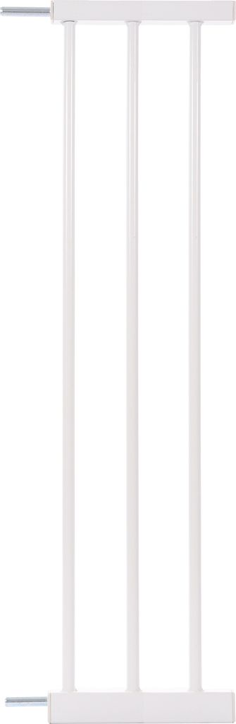 Kidimax Treppenschutzgitter Erweiterung (Verlängerung) 20 cm, steckbarer Gitter Aufsatz für Treppenschutz, weiß