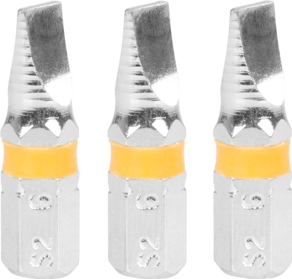 Bit Strend Pro Schlitz 1x6, Pack. 3 Stk.