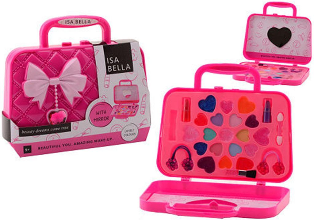 Johntoy Issabella Make -up -Koffer mit Spiegel, 25dlg.