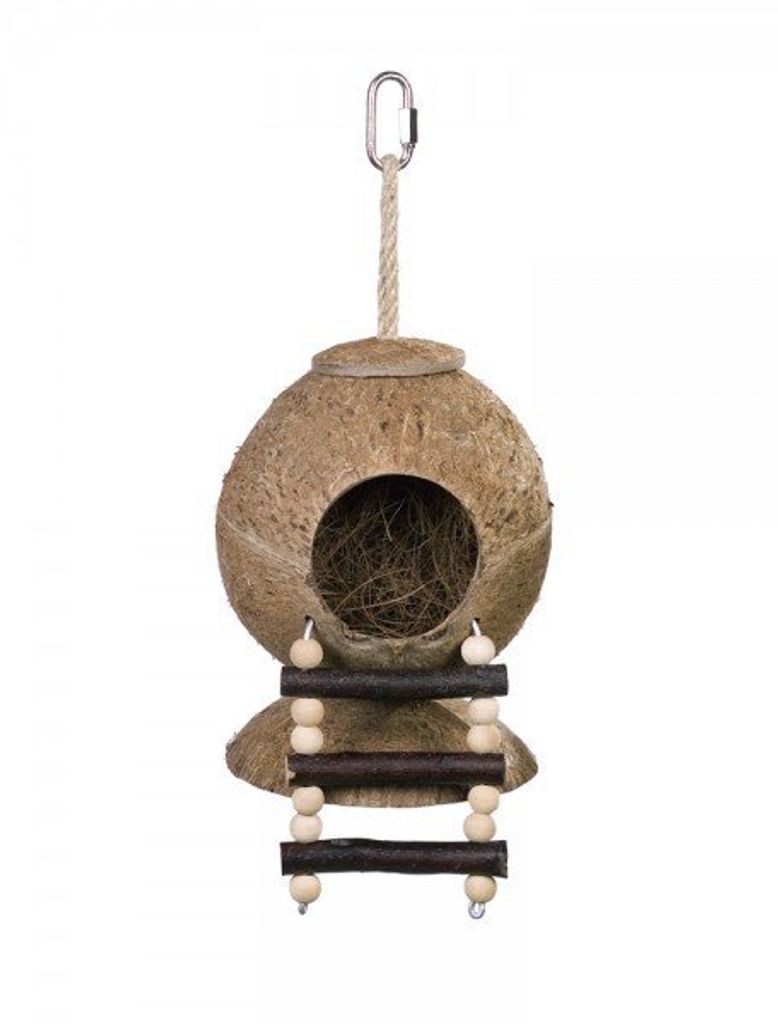 Casetta di cocco Nobby con scala 31 x 11,5 cm Immagine del prodotto 