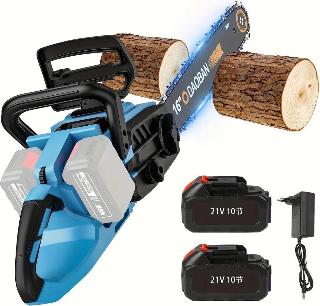Tronçonneuse sans fil 40 cm avec moteur sans balais et 2 batteries 4.0Ah
