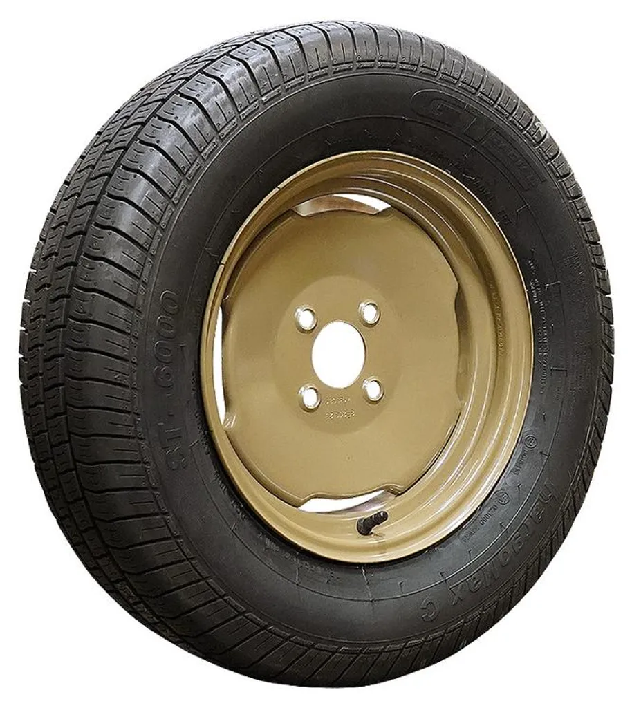 Roue renforcée 165/80 R13C 4 trous GT Radial pour charges lourdes