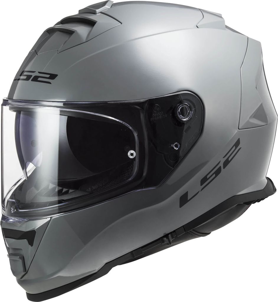 LS2 Integralhelm "FF800 Storm II Solid" nardo grau, Gr. 57 / 58 = M