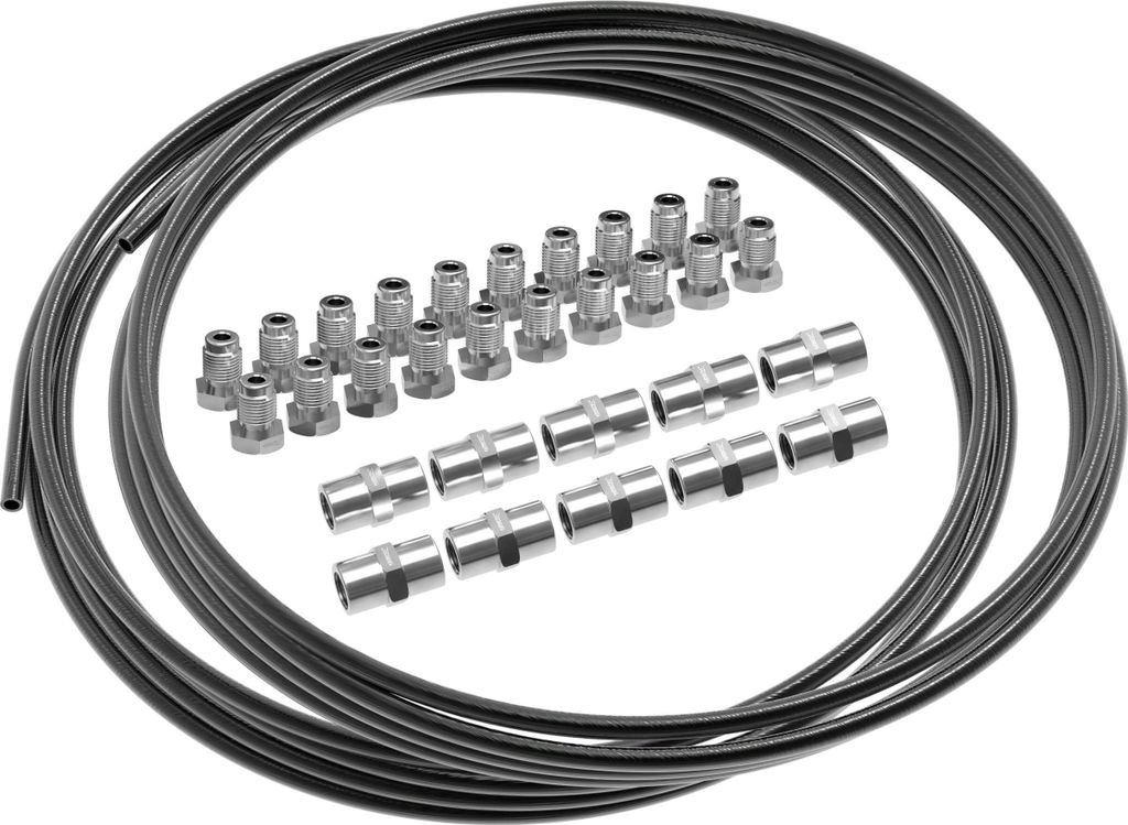 10 m AUPROTEC brzdová rúrka Ø 4,75 mm oceľ + 20 tvaroviek + Obrázok produktu 