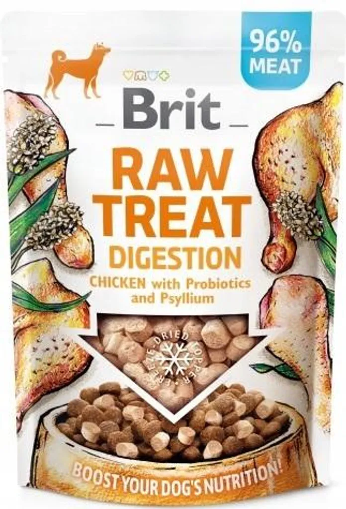 Recensione Brit Raw Treat Digestion 40g - Snack Pollo e Probiotici