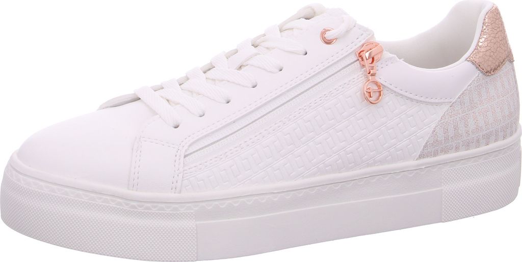 Tamaris Damen Sneaker mit Plateau und Reißverschluss Produktbild 