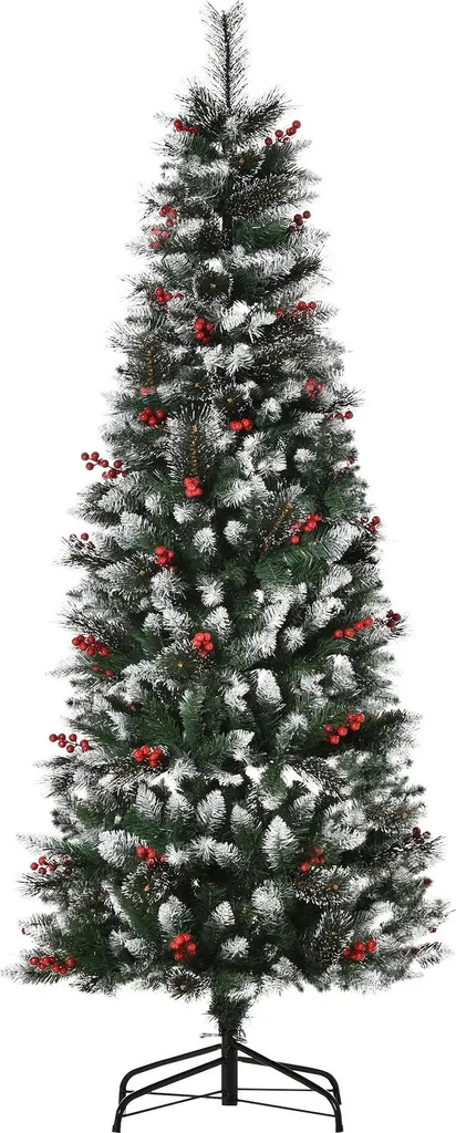 Grand sapin de Noël synthétique 150cm vert olive avec branches denses