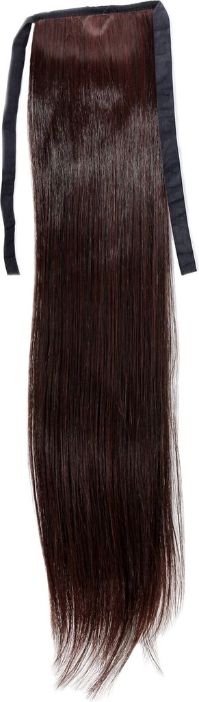WIG ME UP Haarteil Dunkel-Mahagoni-Braun, glatt, Bändchen, Produktbild 