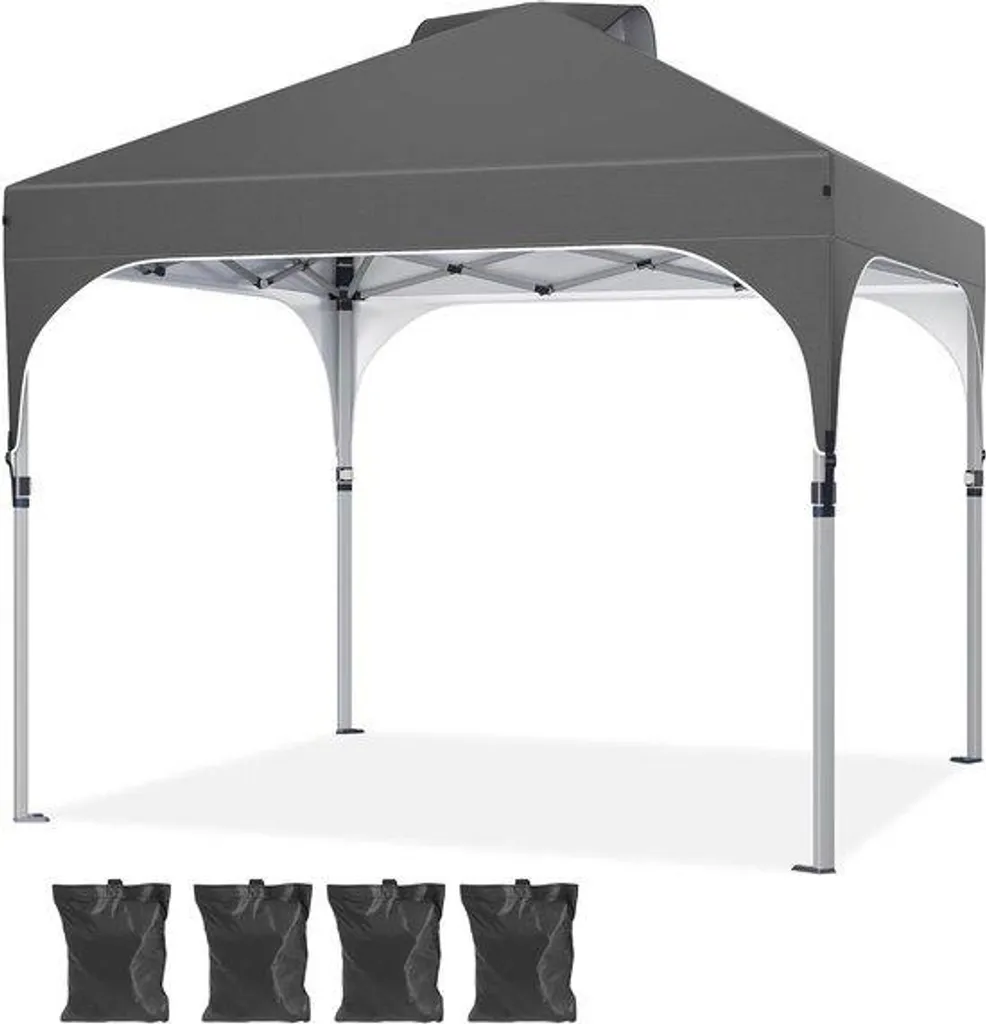 Grande tente de jardin et plage 2,5m imperméable pour toute la famille