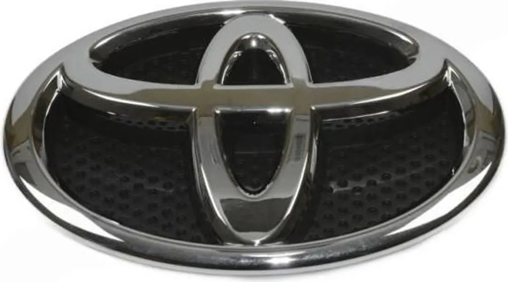 Logo Avant Toyota Auris Emblème Chromé Origine OE 75301-02070 d'Origine